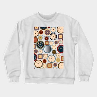 Clocks Crewneck Sweatshirt